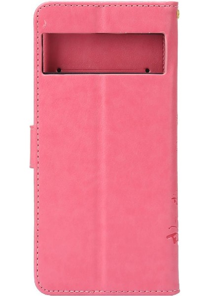 Google Pixel 7 Pro Manyetik Kapatma Kickstand Kart Tutucu Pu Için Filp Durumda (Yurt Dışından)