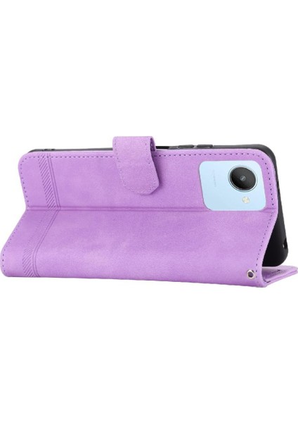 Realme C30 Nakit Cep Manyetik Kapatma Premium Bileklik Için Flip Case (Yurt Dışından) modelleri