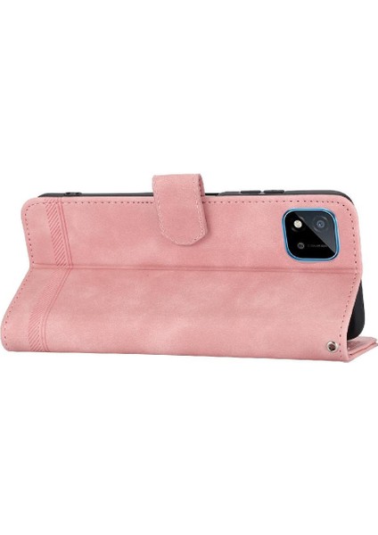 Realme C11 Bileklik Nakit Cep Kartı Yuvaları Premium Manyetik Için Flip Case (Yurt Dışından) modelleri