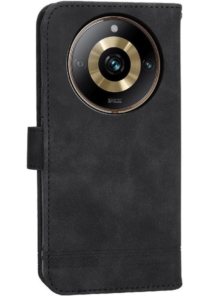 Realme 11 Pro Nakit Cep Manyetik Kapatma Premium Kart Için Flip Case (Yurt Dışından)