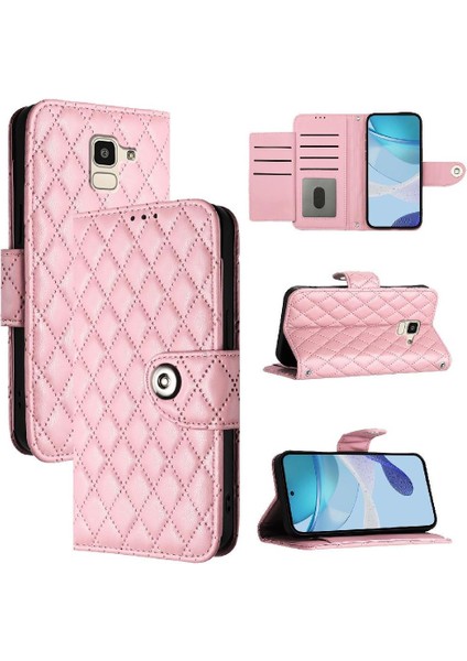 Samsung Galaxy J6 2018 Darbeye Şık Koruyucu Bilek Şeridi Için Kılıf (Yurt Dışından)