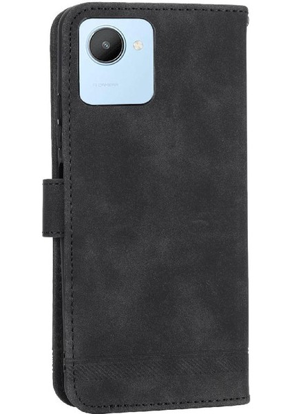 Realme C30 Nakit Cep Manyetik Kapatma Premium Bileklik Için Flip Case (Yurt Dışından) fırsatları