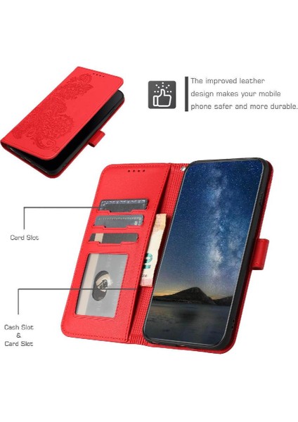 Realme 12 5g Kickstand Koruyucu Flip Folio Kitap Için Flip Case Kart ile (Yurt Dışından) indirimleri