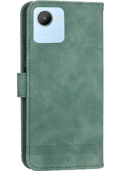 Realme C30 Nakit Cep Manyetik Kapatma Premium Bileklik Için Flip Case (Yurt Dışından) indirimleri