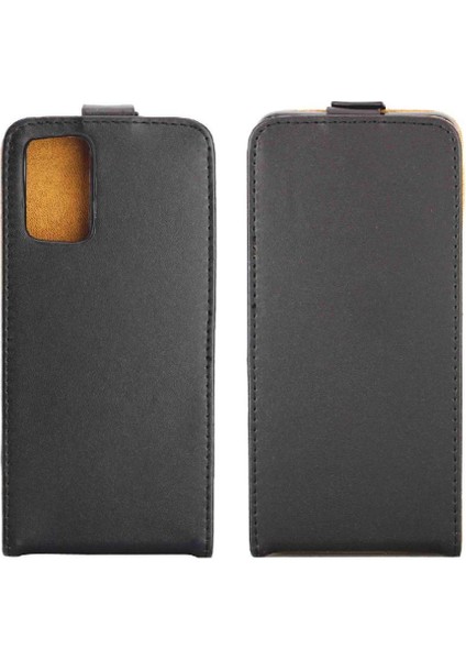 Samsung Galaxy Vertical 5g Tpu Deri Iş Tarzı Için Dikey Flip Case (Yurt Dışından)
