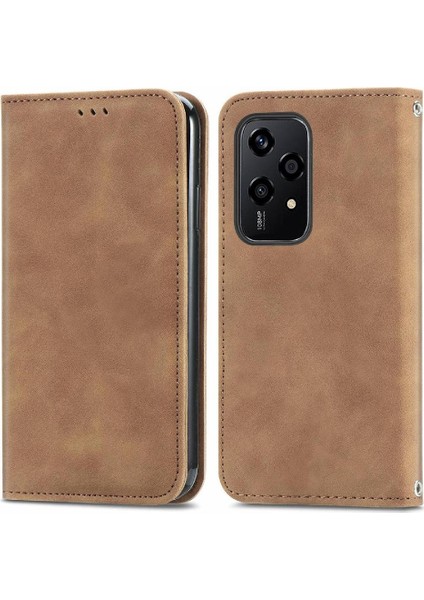 Onur 200 Lite Deri Kılıf Için Flip Case Basit Iş Darbeye Dayanıklı Kapak (Yurt Dışından)
