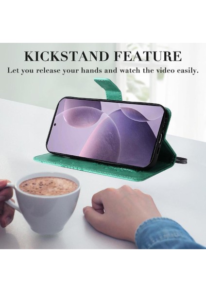 Kart Yuvası Standı ile Xiaomi Redmi K70 Pu Deri Kılıf Kickstand Çevirin (Yurt Dışından) indirimleri