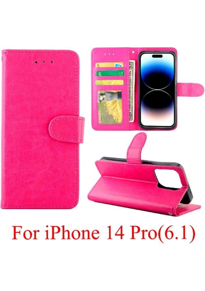 IPhone 14 Için Flip Case Pro Kickstand Kart Tutucu Pu Deri Manyetik (Yurt Dışından) indirimleri