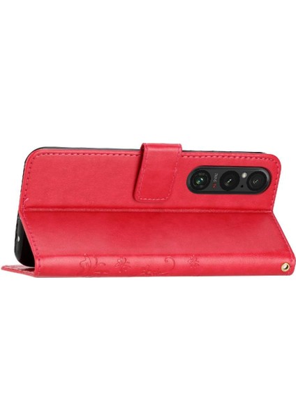 Sony Xperia 1 Iv Için Kickstand Durumda Kart Tutucu Manyetik Kapatma Pu (Yurt Dışından) indirimleri