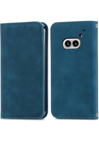 Nothing Flip Case Telefon 2A Darbeye Basit Iş Deri Çanta (Yurt Dışından)