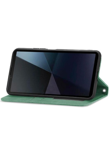 Sony Xperia 10 Vı Için Flip Case Cüzdan Basit Iş Deri Kılıf Flip (Yurt Dışından) fiyatları