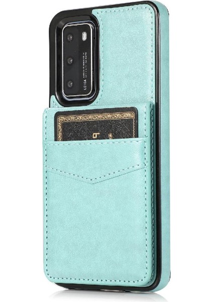 Huawei P40 Manyetik Toka Kickstand Vaka Cüzdan Kartı ile Uyumlu (Yurt Dışından) indirimleri