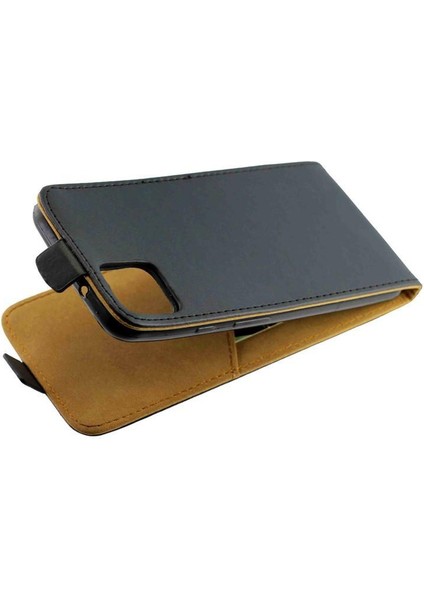 Google Piksel 4 Xl Için Dikey Flip Case Kart Yuvası Tpu Deri Koruyucu (Yurt Dışından)