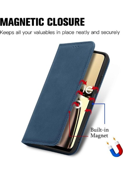 Realme C65 Cüzdan Flip Kapak Için Flip Case Basit Iş Darbeye (Yurt Dışından) modelleri