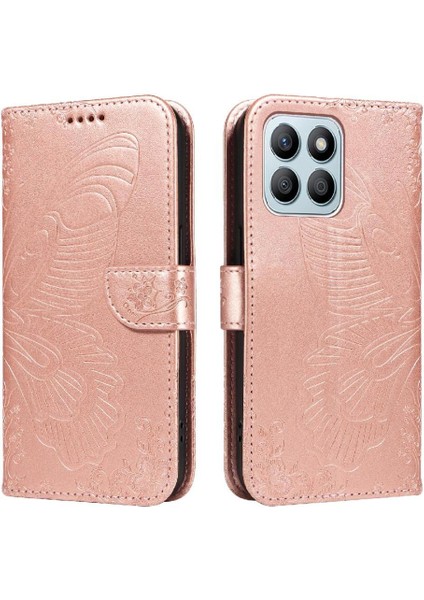 Kredi Kartı Yuvası El ile Onur X8B Yüksek Kaliteli Deri Için Flip Case (Yurt Dışından)