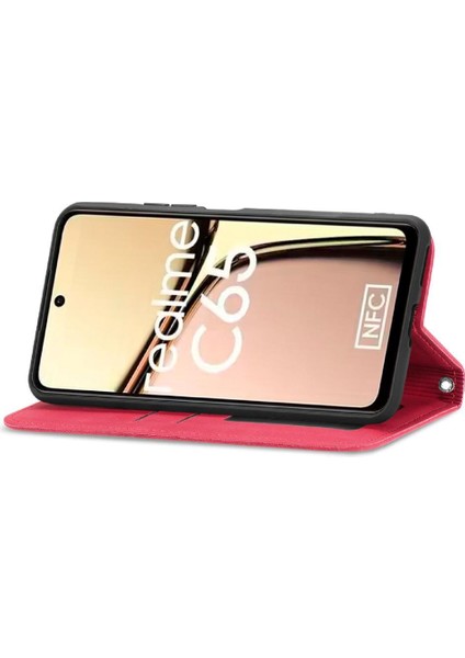 Realme C65 Cüzdan Flip Kapak Için Flip Case Basit Iş Darbeye (Yurt Dışından) fiyatları