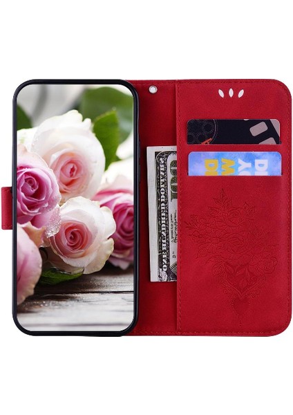 Onur Magic6 Pro Flip Pu Deri Kapak Için Kılıf Kart Yuvaları Cüzdan Kılıf (Yurt Dışından)