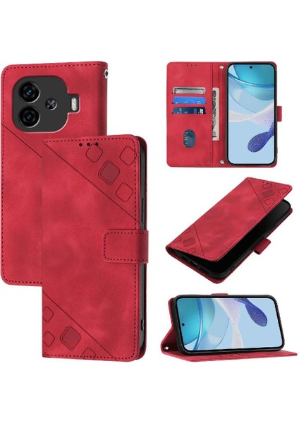 Vivo Iqoo Case 5g Manyetik Deri Kart Tutucu Cüzdan Flip Kapak Için Kılıf (Yurt Dışından)