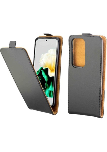 Huawei P60 Koruyucu Kapak Iş Tarzı Tpu Kartı Için Dikey Flip Case (Yurt Dışından)