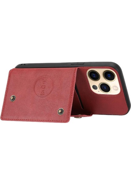 Cüzdan Kılıf IPhone 13 Kart Tutucu Buit Demir Cüzdan Kılıf Darbeye (Yurt Dışından) modelleri