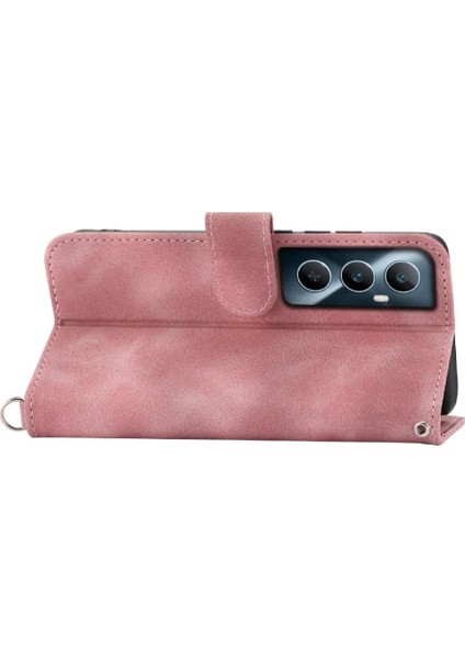 Realme C65 Darbeye Dayanıklı Kabartmalı Çoklu Kredi Kartı Yuvaları Için Flip Case (Yurt Dışından) modelleri