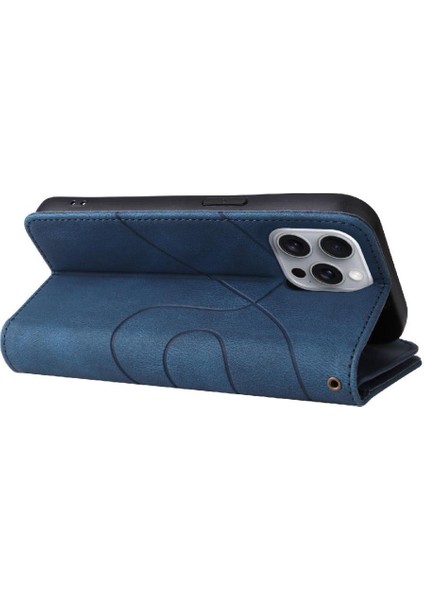 Kart Yuvası Standı Iki Renkli Dikiş Tarzı ile IPhone 16 Pro Max Için Kılıf (Yurt Dışından) fırsatları