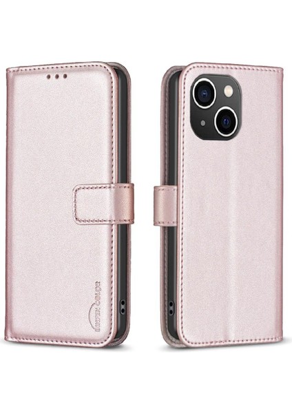 IPhone 15 Için Flip Case Artı Çok Renkli Deri Kılıf Çoklu Kart Yuvası (Yurt Dışından)