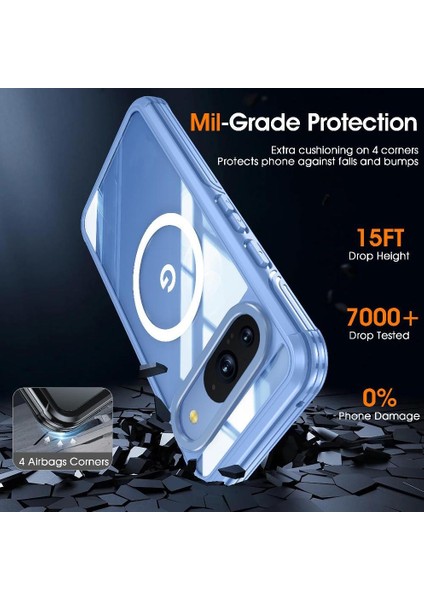 Google Pixel 9 Pro Pet Koruyucu Film Için Miracase Manyetik Kılıf (Yurt Dışından) fiyatları