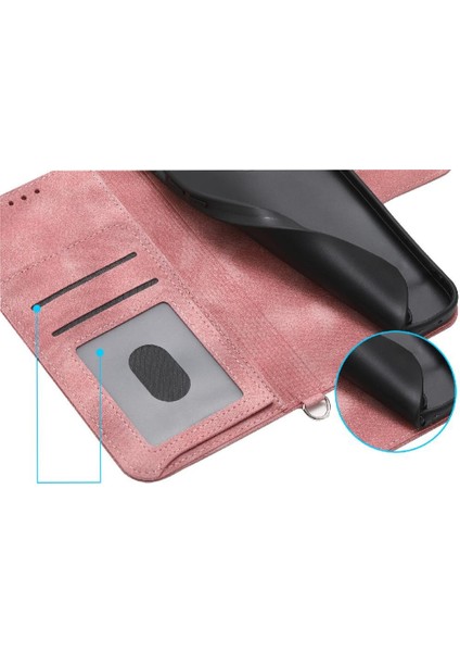 Onur Için Flip Case 200 Pro Çoklu Kredi Kartı Yuvaları Bileklik Kabartmalı (Yurt Dışından)