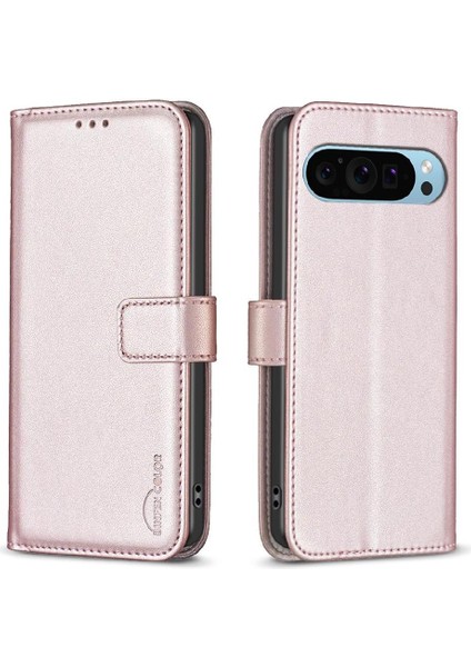 Google Pixel 9 Pro Çok Renkli Iş Cüzdanı Çoklu Kart Için Flip Case (Yurt Dışından)