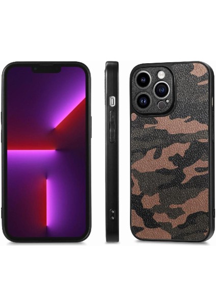 IPhone 13 Için Kılıf Pro Kablosuz Şarj Özgürlüğü Hafif Camo Tasarım (Yurt Dışından)