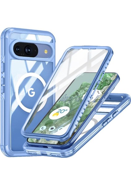 Google Pixel 9 Için Miracase Manyetik Kılıf Pet Koruyucu Film 360 Tüm ve (Yurt Dışından) indirimleri
