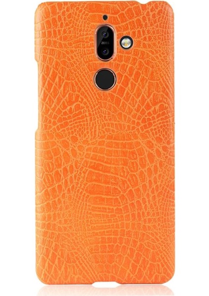 Nokia 7 Plus Anti Scratch Klasik Timsah Kapağı Için Şık Klasik Kılıf (Yurt Dışından) modelleri