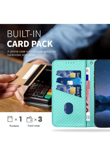 IPhone 6 Için Flip Case Artı/6s Artı Ayrılabilir El Kayışı ile Karbon ile (Yurt Dışından) indirimleri