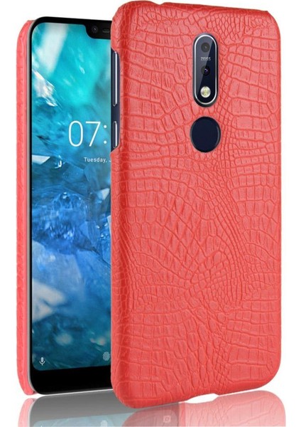 Nokia 7.1 Koruyucu Kapak Uyumluluk Klasik Için Şık Klasik Kılıf (Yurt Dışından)