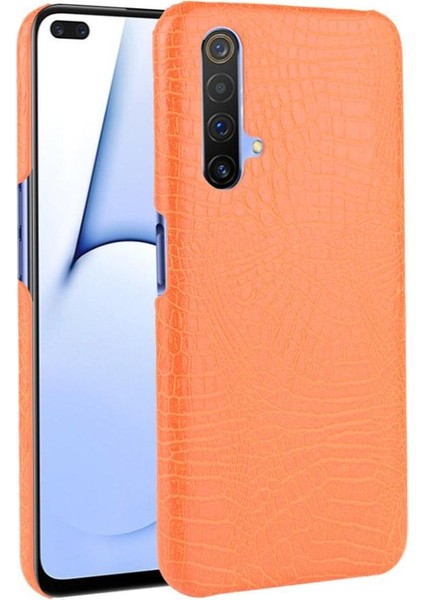 Realme X3 Koruyucu Kapak Için Şık Klasik Kılıf Klasik Timsah Anti (Yurt Dışından)