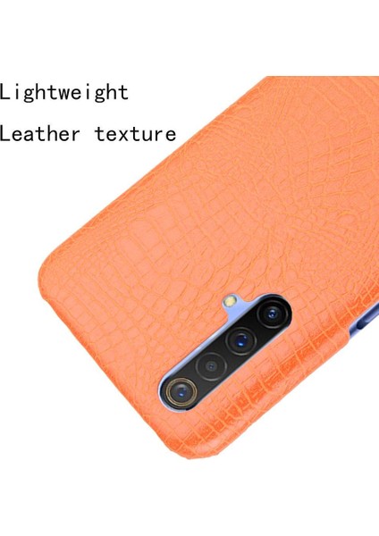 Realme X3 Koruyucu Kapak Için Şık Klasik Kılıf Klasik Timsah Anti (Yurt Dışından)