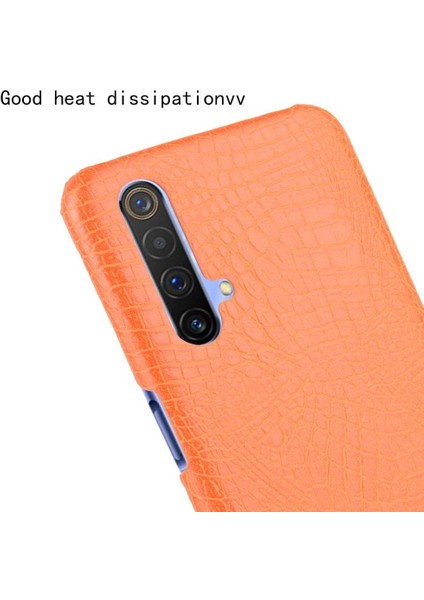 Realme X3 Koruyucu Kapak Için Şık Klasik Kılıf Klasik Timsah Anti (Yurt Dışından)