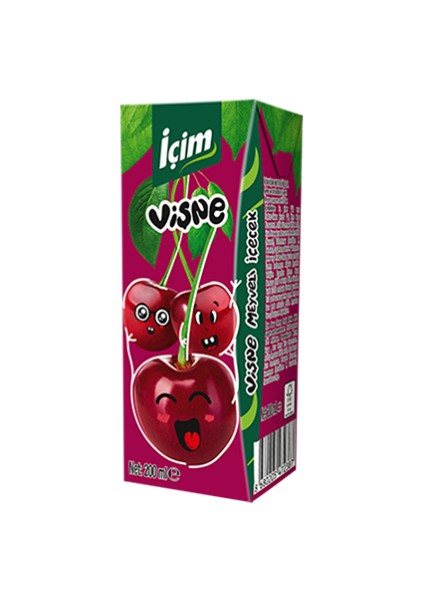 Vişne Aromalı Meyve Suyu 200 ml x 27 Adet