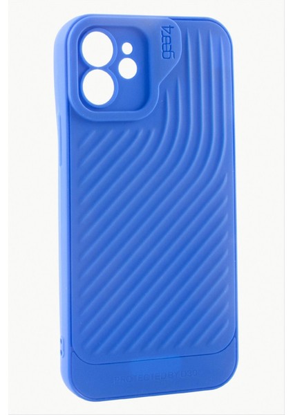 Apple iPhone 12 6.1 Çizgili Lüx Gear Silikon Kılıf