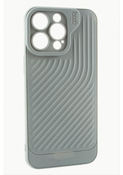 Apple iPhone 14 Pro Max Çizgili Lüx Gear Silikon Kılıf