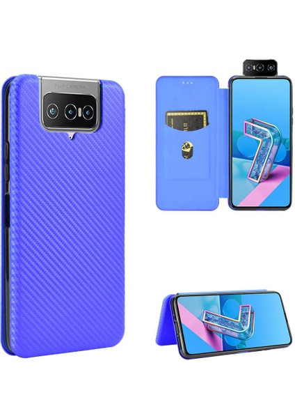 Zenfone 7 Pro ZS671K Kart Ekleme Tam Koruma Deri Için Kılıf (Yurt Dışından) modelleri