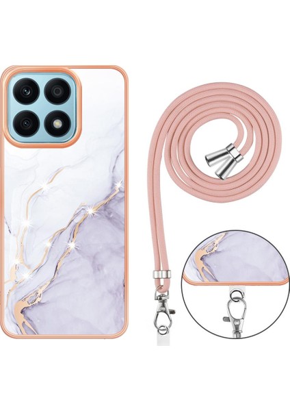 Onur X8A Mermer Tampon Anti-Scratch Yumuşak Crossbody Kordon Askısı Için Kılıf (Yurt Dışından) indirimleri