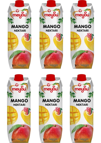 Mango Nektarı 1 lt x 6 Adet