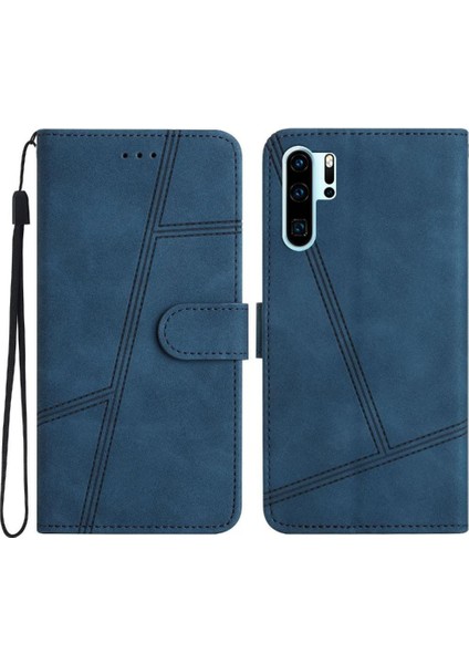 Huawei P30 Pro Için Flip Case Tam Koruma Kartı Yuvaları Tutucu Manyetik Pu (Yurt Dışından) indirimleri