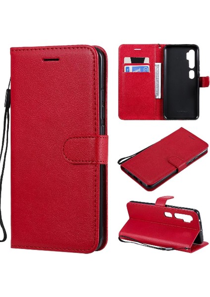 Kart Yuvası ile Xiaomi Mi Not 10 Iş Cüzdan Telefon Kılıfı Için Flip Case (Yurt Dışından)