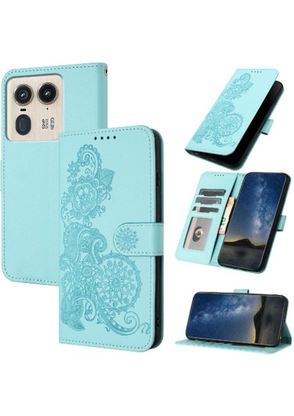 Motorola Moto X50 Ultra Flip Folio Kitap Için Flip Case Kart Yuvası Standı ile (Yurt Dışından)