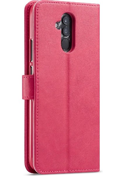 Tutucu Kart Yuvaları ile Huawei Mate 20 Lite Için Kılıf Cüzdan Buzağı Doku (Yurt Dışından)