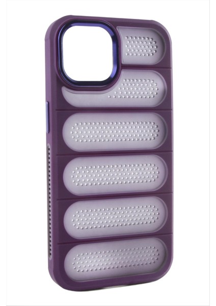 Apple iPhone 15 Noktalı Lüx Sas Kapak Kılıf