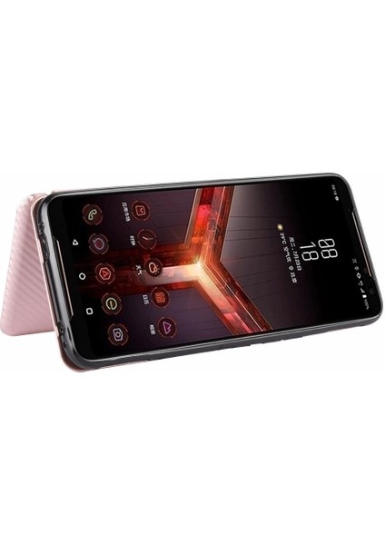 Asus Rog Telefon 2 ZS660KL Deri Folio Flip Case Kart Ekleme Için Kılıf (Yurt Dışından) modelleri